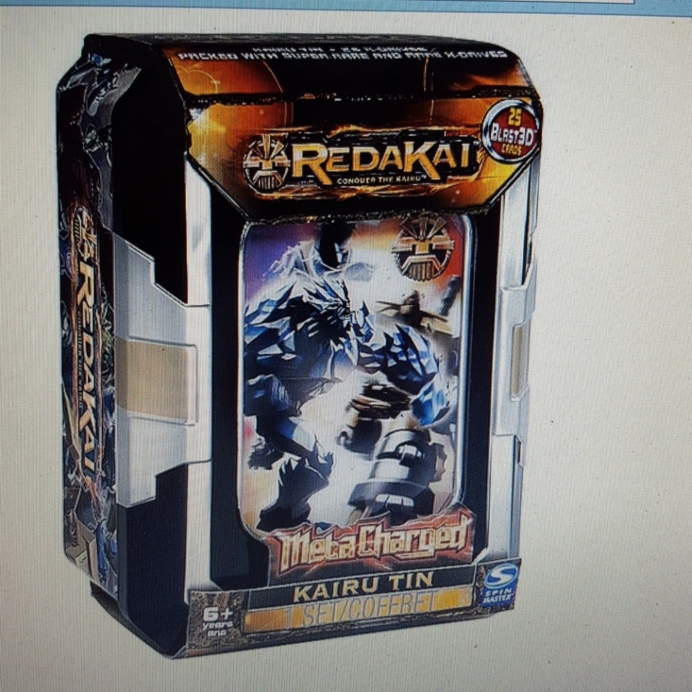 Spin Master Redakai Kairu Tin with Cards NEW NEW